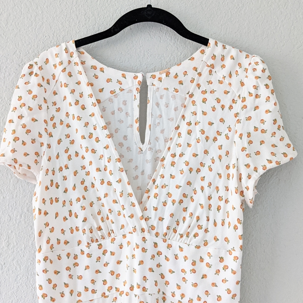 Free People Mia Short Sleeve Jumpsuit Size 8 🍊 - Picture 2 of 7